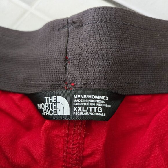 The North Face Red Nylon Shorts XXL - Picture 2 of 5
